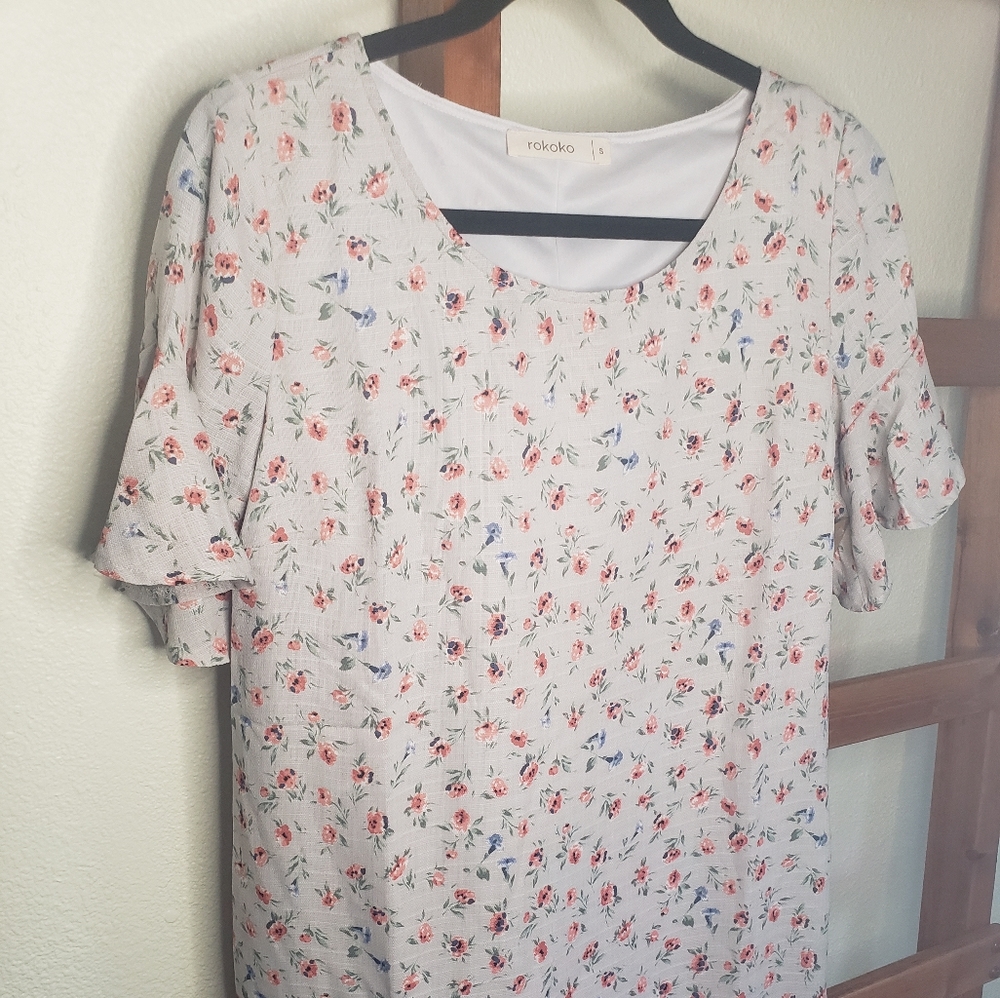 Small- Floral dress